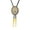 Letter H, variant on British Bolo Necktie with Letter Shape Pendant Elegant Bolo Tie for Woman Man