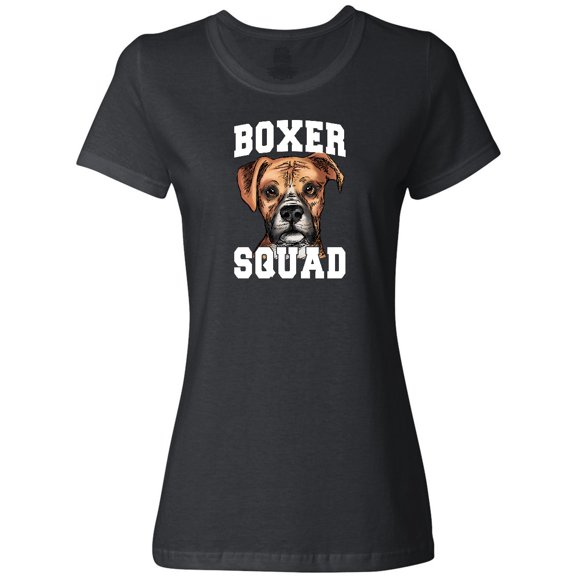 Inktastic Dog Boxer Squad Women's T-Shirt