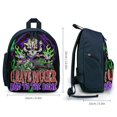thumbnail image 2 of Grave Digger Trucks Lightweight Backpack Shoulder Bags Small Bookbag Daypack Travel Camping, 2 of 6