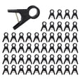 thumbnail image 1 of 50 Pcs Clips de Fixation Réutilisables pour Support de Plantes Grimpantes de Jardin Extérieur pour Tomate Vigne 18mm Noir, 1 of 9