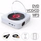 thumbnail image 5 of Reproductor multimedia de DVD Inteprter de ABS con disco U y conectividad USB para cine en casa Blanco, 5 of 6