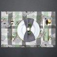 thumbnail image 2 of Koala Animals Photo Placemats Set of 6 Rectangle Table Mats Washable Heat-Resistant Place Mat for Kitchen Dining Table Decor Indoor Outdoor, 2 of 5