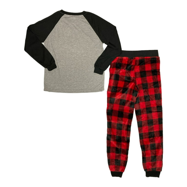 Carter's Red and Black Buffalo Plaid Pajama Set - Boys 5