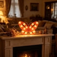 thumbnail image 4 of Kttectoa Night Light Butterfly Shaped LED Desk Lamp Battery Operated Wall Decor for Bedroom Party 10.63x7.09x1.18in, 4 of 6