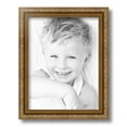 thumbnail image 2 of ArtToFrames 10x13 Inch Gold Picture Frame, This Gold Wood Poster Frame is Great for Your Art or Photos, Comes with Regular Glass (4139), 2 of 8