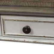 Magnolia Manor White Rectangular Cocktail Table