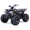 Black / Green, variant on Rival Mudhawk 10 125cc Fully Automatic Mid Utility ATV