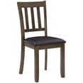 thumbnail image 4 of Lexicon Faust 5 Piece 36" Square Wooden Dining Set in Charcoal Brown, 4 of 9