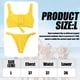 thumbnail image 5 of Traje de baño bikini de mujer de dos piezas, traje de baño bikini de tirantes traje de baño de dos piezas, 5 of 5
