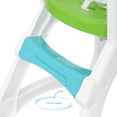 thumbnail image 4 of Silla Periquera Bebe Prinsel Dinner Reforzada Verde Turquesa, 4 of 8