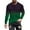 Green, variant on VJATTWR Men's Long Sleeve Compression Shirt, Tight Fit Athletic Baselayer for Sports & Gym L