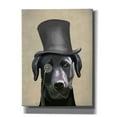 thumbnail image 1 of Epic Graffiti 'Black Labrador, Formal Hound and Hat' by Fab Funky, Canvas Wall Art, 40"x54", 1 of 3