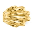 thumbnail image 5 of 14K Yellow Gold Ring Band Fashion High Polished Dome, 5 of 5