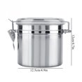 thumbnail image 4 of Coofit Récipient de Stockage Alimentaire Hermétique en Acier Inoxydable pour Thé Café, 4 of 10