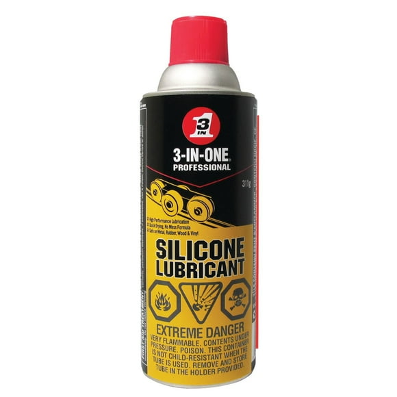 3-EN-UNE lubrifiant à la silicone professionnelle Métal, vinyle, bois et plus