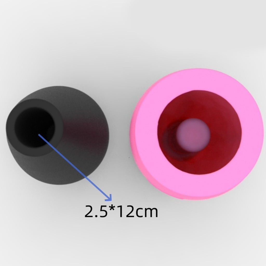 Unique Round Shape Silicone Mold for Vase Flower Arrangement Vase Resin Desktop Decoration Table Centerpiece