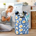 thumbnail image 5 of Yayeee Freestanding Laundry Hamper with Handle Collapsible Large Storage Basket for Clothes, Cute Fried Eggs, 5 of 7