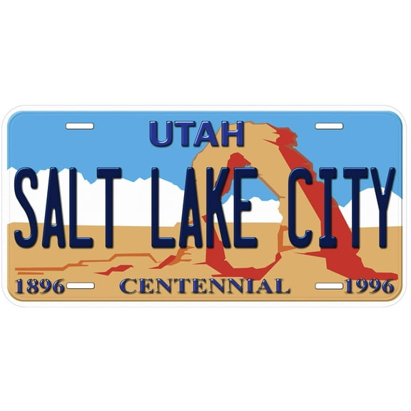 Salt Lake City UT TAG06 Novelty Car Auto License Plate