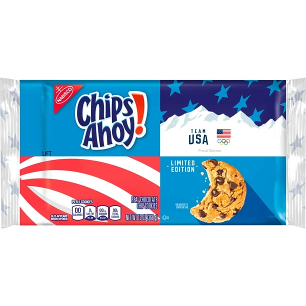 Nabisco Chips Ahoy! Team USA Cookies Limited Edition, 13 Oz. Walmart