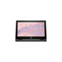 HP Fortis x360 11 G5 Chromebook - Flip design - Intel N-series - N100 / up to 3.4 GHz - Chrome OS - UHD Graphics - 8 GB RAM - 64 GB eMMC - 11.6" IPS touchscreen 1366 x 768 (HD) - Wi-Fi 6E, Bluetooth - jack black - kbd: US