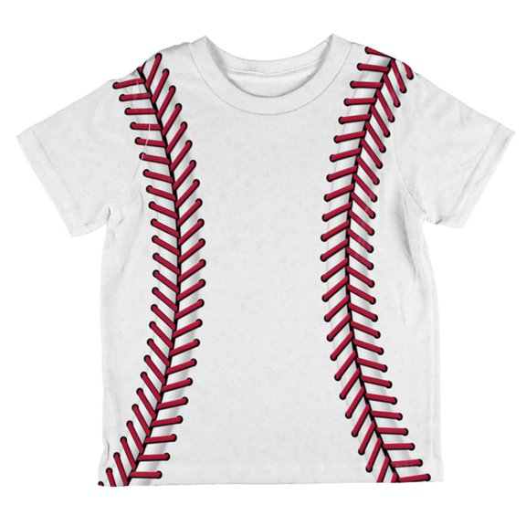Baseball Costume All Over Toddler T Shirt Multi 4T