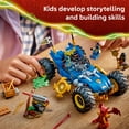 thumbnail image 5 of LEGO NINJAGO Jay’s Transforming Car Building Toy for Boys & Girls - Toy Car W/2 Play Modes for Kids, Ages 8+ - W/Jay, Nya, Dragon Form Kai, & 2 More Minifigures - Gift Idea for Birthdays - 71856, 5 of 7