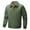 Army Green, variant on Men's Flight Suit Jacket Hooded Design Long Sleeve Casual Lightweight Workwear Fashion Autumn Top