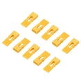 thumbnail image 1 of Unique Bargains Jumper Cap 2.54mm Pitch Connector Long Type Jumper Plug, Yellow 10 Pack, 1 of 4