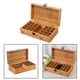 thumbnail image 3 of Caja de Aceite Esencial, 25 Tragamonedas Esenciales Almacenamiento de Aceite Caja de Almacenamiento de Aceites Rack Holds 5-15ml Botellas de rejillas perfecl soportes de aceite esencial, 3 of 8