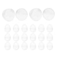 thumbnail image 4 of 20 Huevos de Pascua Transparentes para Rellenar, Decoraciones Interactivas Y Ligeras de Cáscara de Huevo para Cestas de Pascua Y ., 4 of 9