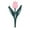 Pink #2, variant on Plastic Garden Fence Picket Fence Edgings Tulips Outdoor Decoration For Lawns Flowerbeds Borders Yard