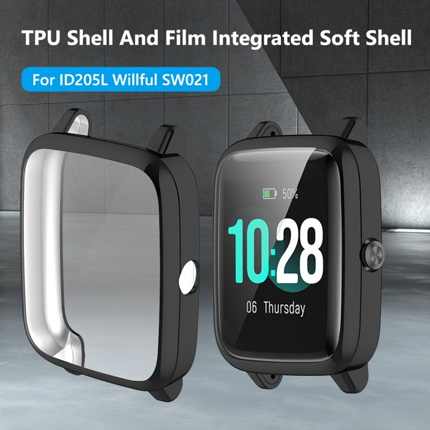 Caja de reloj de TPU accesorios de repuesto funda de reloj para Id205l Willful Sw021 JShteea El nuevo