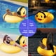 thumbnail image 5 of Flotador inflable DeepRBetter para piscina con forma de pato, con luces, para adultos y niños, 5 of 7