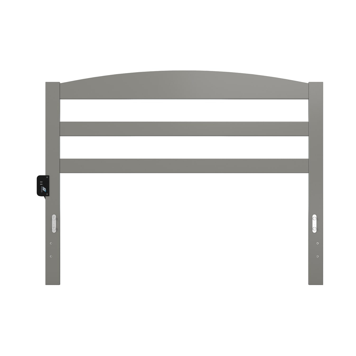 AFI Warren Traditional Wooden Full Headboard in Gray