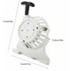 thumbnail image 4 of Accesorio para herramientas de jardinería, conjunto de arranque por retroceso compatible con recortadora Stihl, construcción de plástico de calidad que garantiza un uso resistente y duradero, fácil, 4 of 5