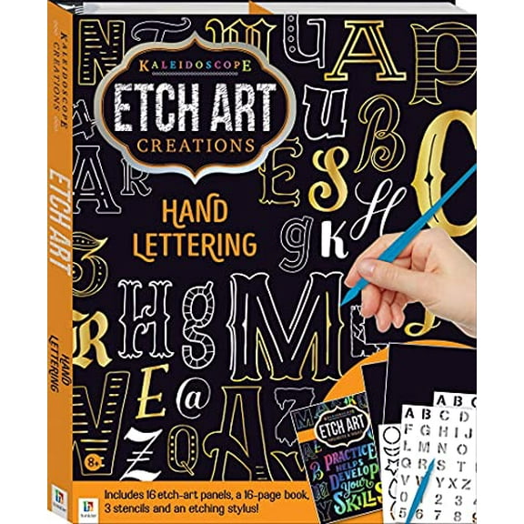 Pre-Owned Kaleidoscope Etch Art Creations: Hand Lettering Paperback
