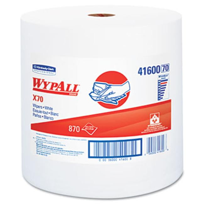 KCC 34955 12.5" x 13.4" 1100 Towels Wypall X60 Hydroknit Towel Wipers 
