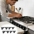 thumbnail image 4 of zhangmingg Stainless Steel Stove Covers for Sealing Countertop Spaces Heat Kitchen Protector, 4 of 6