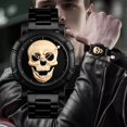 thumbnail image 2 of Relojes de cuarzo de la marca de lujo para hombres Simple Ultra delgado de acero inoxidable fantasma reloj Relogio Masculino Gao Jiahui  unisex, 2 of 2