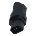 thumbnail image 4 of IEC320 C14 To NEMA 5 15R Power Adapter, Male To Female PVC Outer Cover C14 To 5 15R Adapter 2pcs  for Table Lamp for Server PDU, 4 of 7