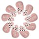 thumbnail image 2 of Cubierta de la cabeza de los hierros de golf Zulema 9Pcs cuero rosa, 2 of 8