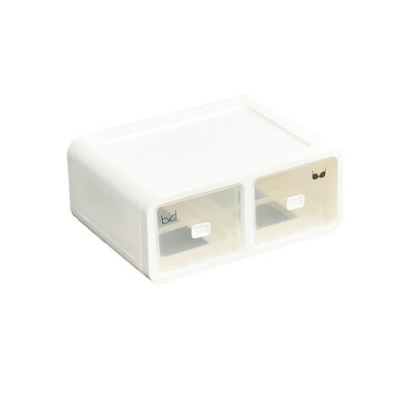

16 Grids Plastic Underwear Socks Ties Separator Organizer Case Desk Drawer Closet Organizer (White)