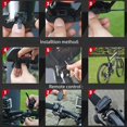 thumbnail image 4 of Luz Trasera De Alarma De Bicicleta, Luz Trasera De Bicicleta Inteligente Lámpara Antirrobo Luz Trasera De Alarma De Bicicleta,11 Afortunado Sencillez, 4 of 4