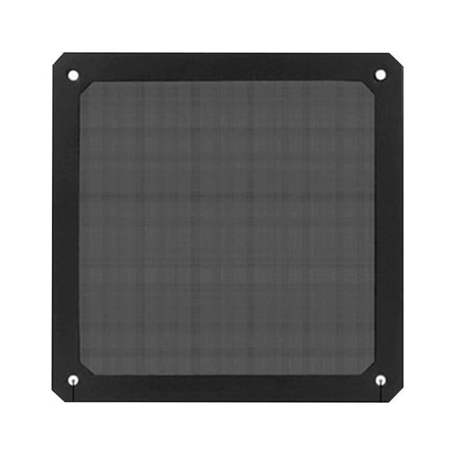 1-5PCS Soft Magnetic Frame Dust Filter PC Case Cooling Fan Nylon Dustproof Mesh Cover Net Guard Power Supply Anti-dust Net Black 9cm 1pc
