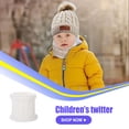 thumbnail image 3 of Bufanda para niños Sombrero y guantes Conjunto Gorra de punto Cap Delicate Children's Products Separable Frío Tiempo cómodo Pomponia lindo Bufanda blanca Inevent AP008793-18B, 3 of 6