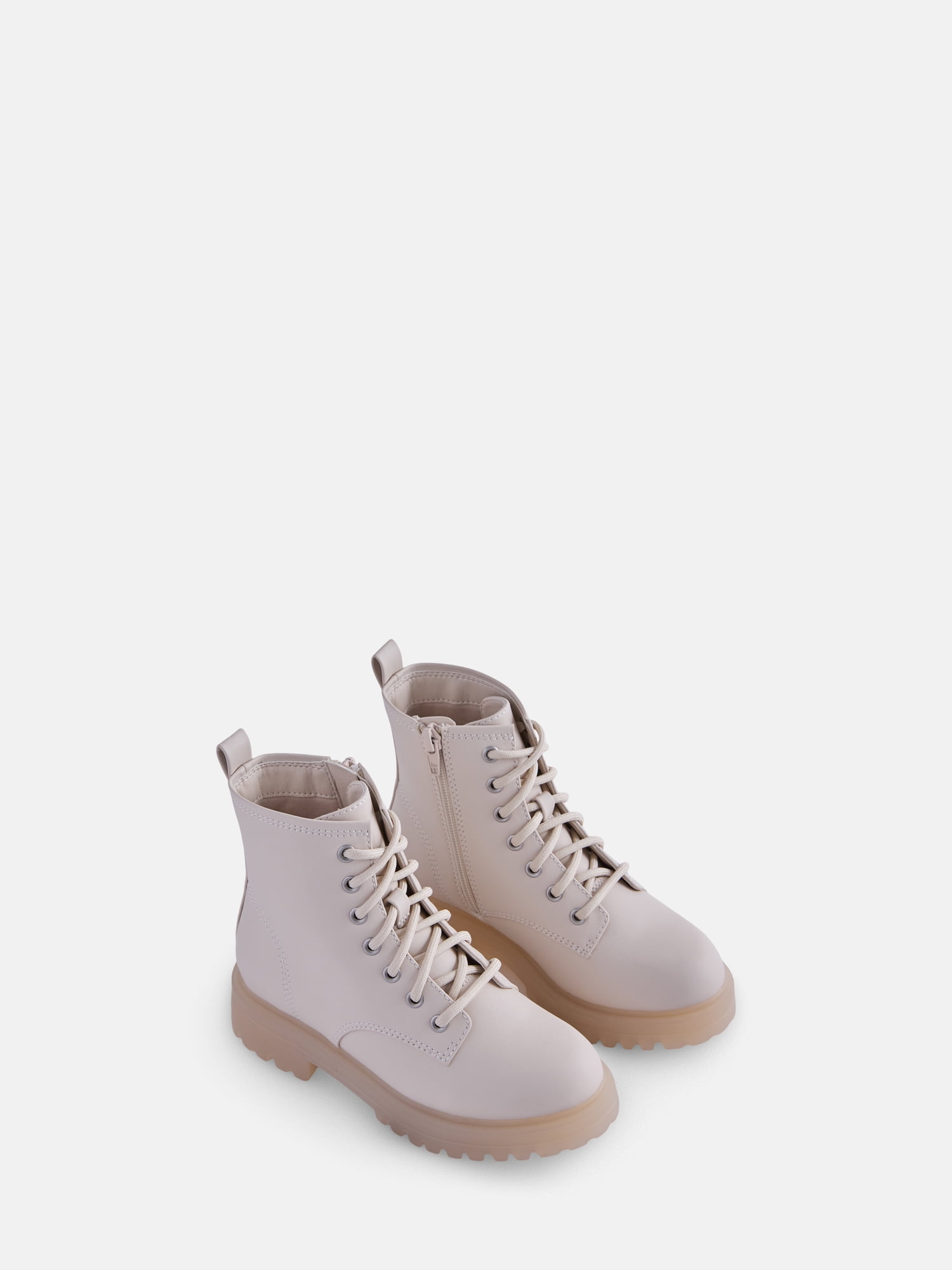Wonder Nation Toddler, Little, & Big Girls Combat Boots