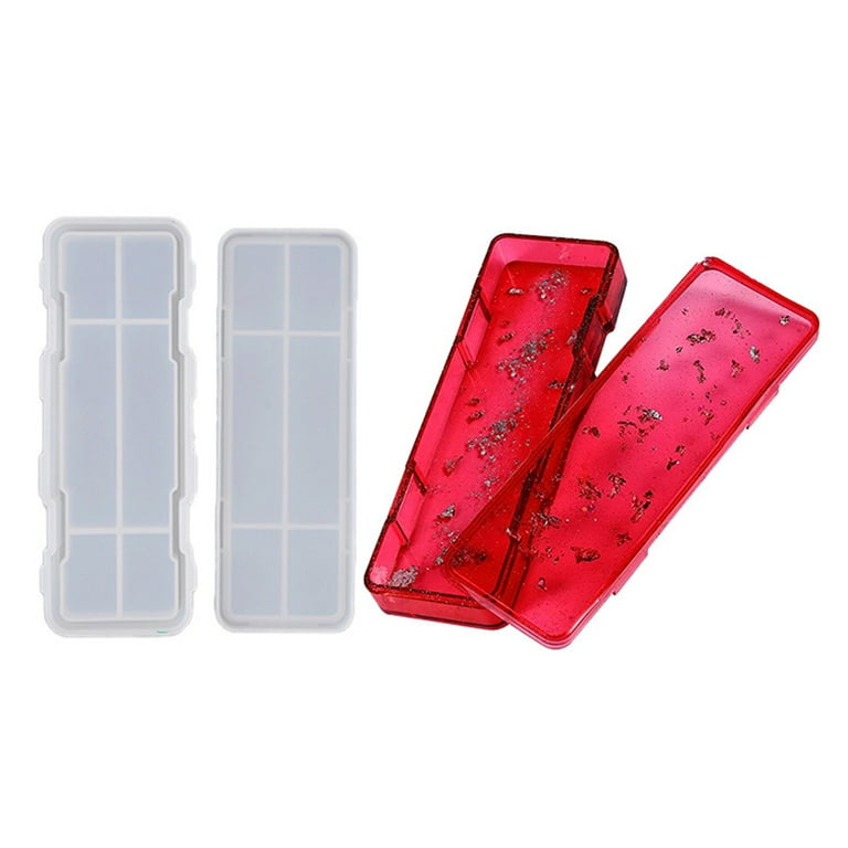 TINYSOME Resin Molds Silicone Casting Molds Pencil Holder Silicone Mold Resin  Silicone Molds for Epoxy Resin and DIY Crafts 