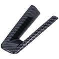 thumbnail image 3 of Embellecedor de volante de fibra de carbono para Mazda 3 Hatchback Sedan CX-30, 3 of 14