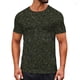 thumbnail image 1 of Tops para hombre, blusas y camisas de cuello redondo y manga corta para hombre, blusas y camisas casuales deportivas con estampado de camuflaje divertido para hombre y mujer, blusas vintage de manga c, 1 of 8