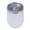 White, variant on Queroig Stainless Steel Wine Cup with Leak-Proof Lid Hot Cold Drinks Portable Travel Cup Anti-Slip Design Insulated Thermal Mug